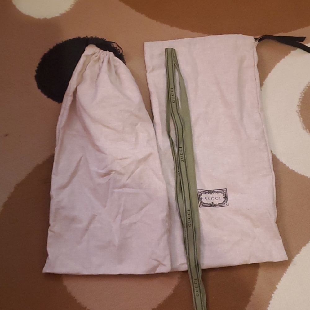 Authentic Gucci Reusable Draw Strings Dust Bags - image 6